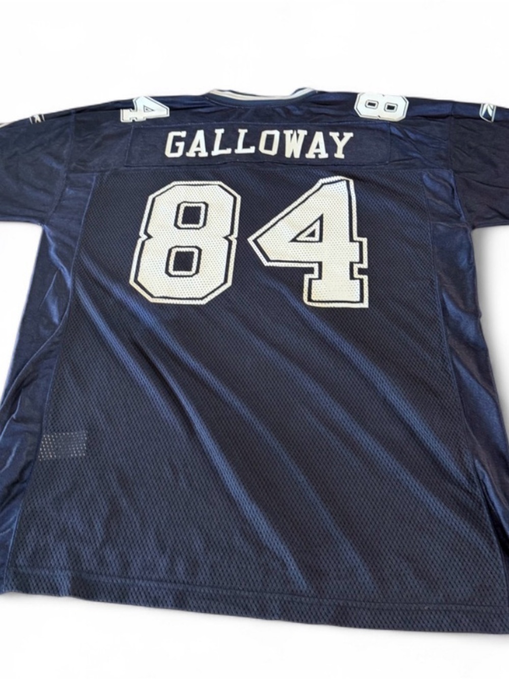Reebok Navy 'Galloway 84' Football Jersey